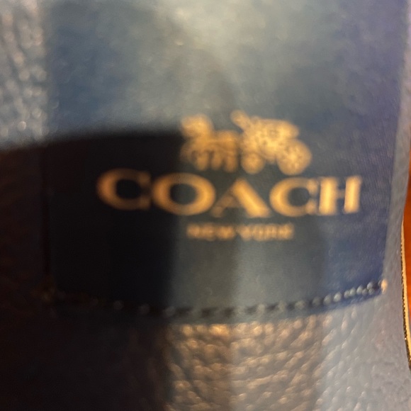 COACH EMPIRE ZIPPERED SNEAKERS ROYAL BLUE SIZE 8.5 EXCELLENT CONDITION - Picture 11 of 11